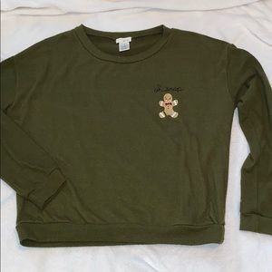 Gingerbread man shirt